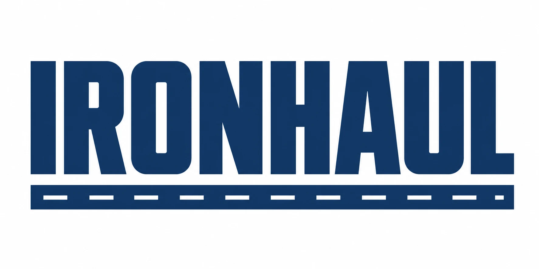 Ironhaul — trucking logo concept generated with LogoWren