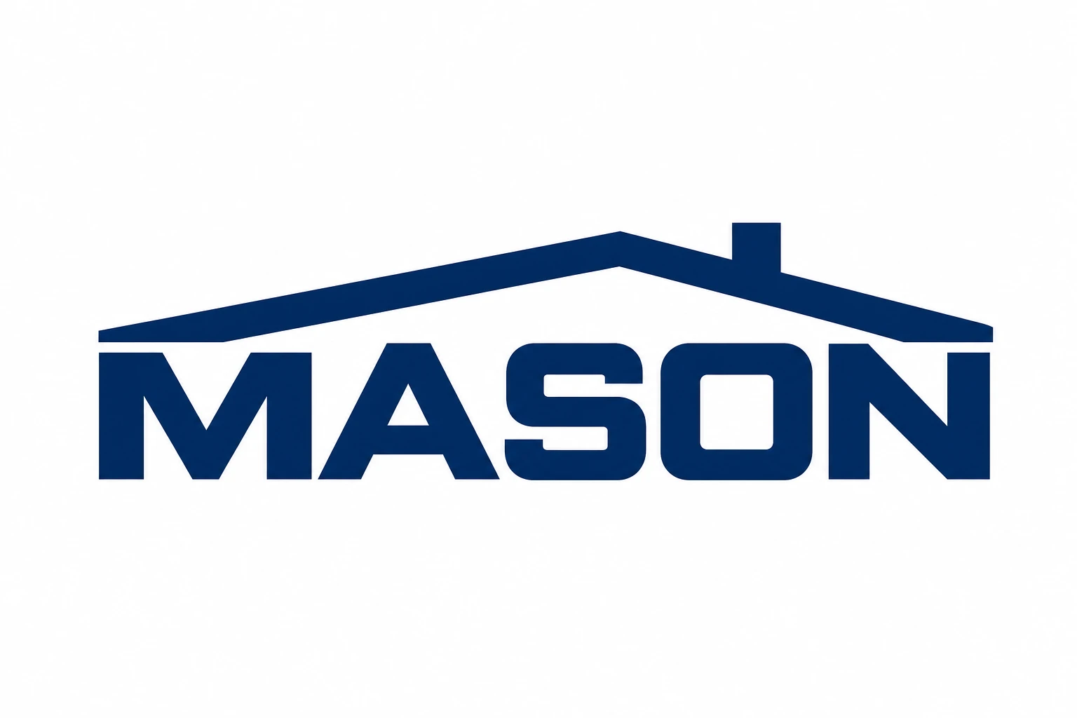 Mason — construction logo concept generated with LogoWren
