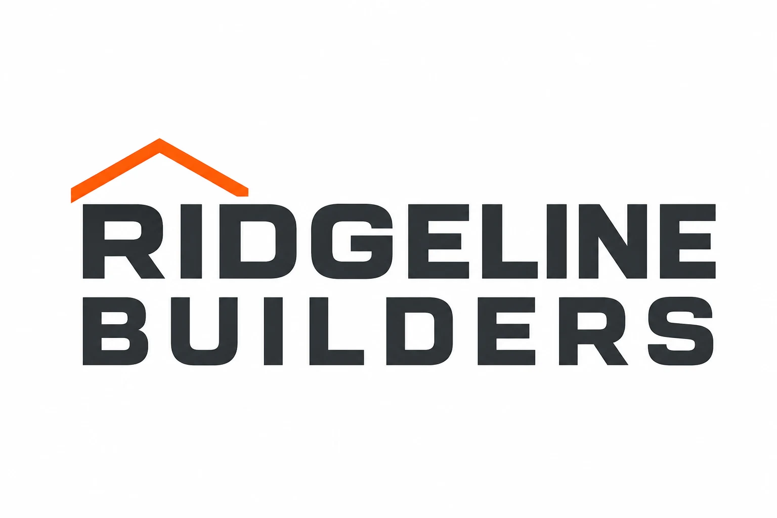 Ridgeline Builders — construction logo concept generated with LogoWren